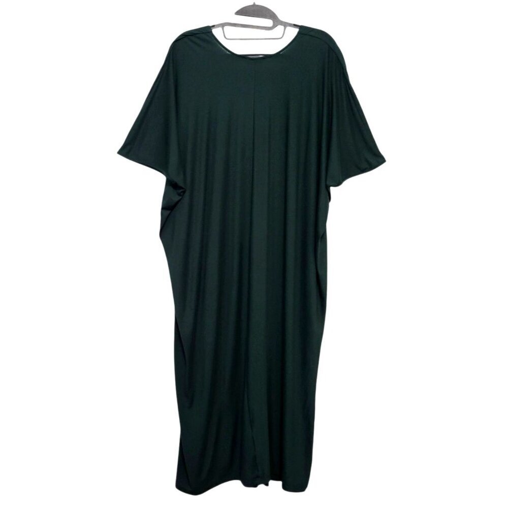 Universal Standard Teresa Liquid Jersey V-Neck Midi Dress - Picture 6 of 12